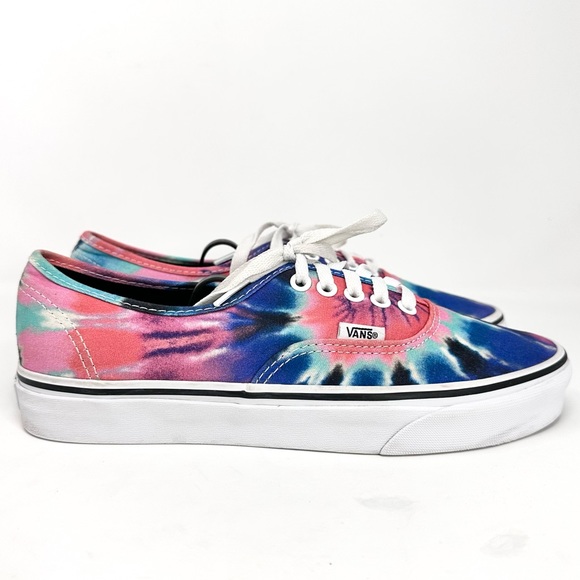 Vans Authentic Skate Shoes - (Tie Dye) Multi/True White - Picture 6 of 16